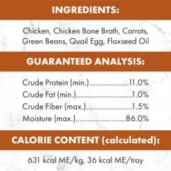 Nutro So Simple Meal Complement Chicken Recipe In Bone Broth Grain-Free Adult Wet Dog Food Topper -Cozy Paws 363764 PT5. AC SS1800 V1702666769