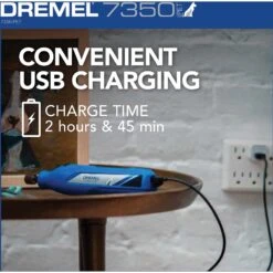 Dremel 7350-PT Cordless Dog & Cat Rotary Nail Grinder Kit -Cozy Paws 363799 PT8. AC SS1800 V1643152592