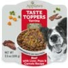 Applaws Taste Toppers Pot Beef, Liver & Peas Terrine Wet Dog Food Topper, 3.53-oz Can