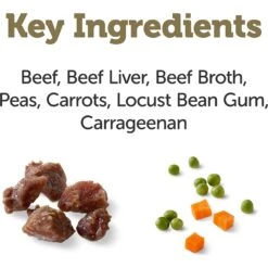 Applaws Taste Toppers Pot Beef, Liver & Peas Terrine Wet Dog Food Topper, 3.53-oz Can -Cozy Paws 364380 PT2. AC SS1800 V1643675213