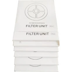 Petdiary Cat Water Fountain Filter, White, Small, 6 Count -Cozy Paws 364531 PT2. AC SS1800 V1646694420