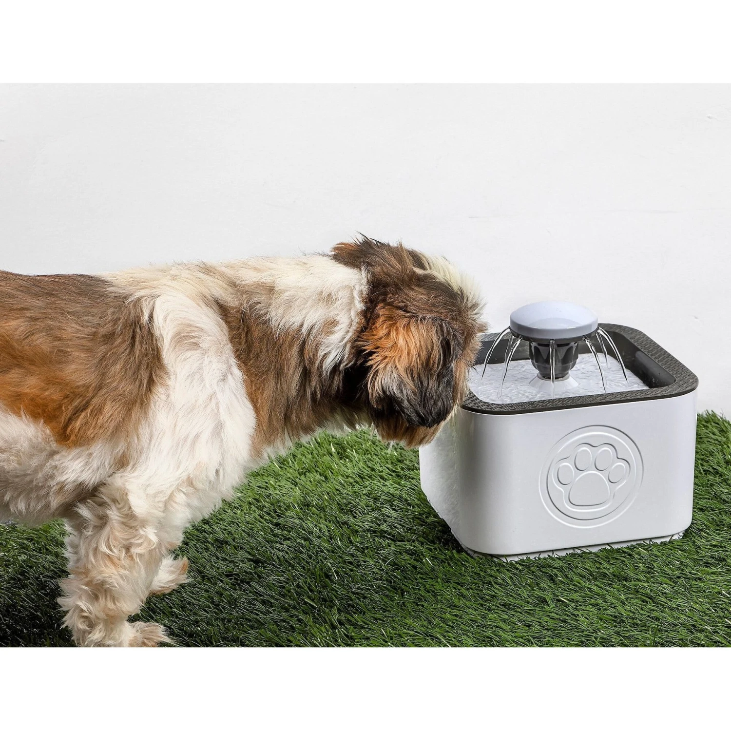 PawPerfect Cat & Dog Water Fountain, White 6 PawPerfect Cat & Dog Water Fountain, White - Image 4