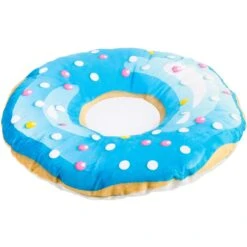 HappyCare Textiles 3D Realistic Donut Print Bolster Dog Bed -Cozy Paws 366943 PT2. AC SS1800 V1645649808