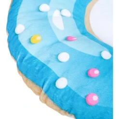 HappyCare Textiles 3D Realistic Donut Print Bolster Dog Bed -Cozy Paws 366943 PT5. AC SS1800 V1645649819