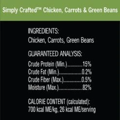 Cesar Simply Crafted Variety Pack Chicken, Carrots & Green Beans & Beef, Chicken, Purple Potatoes, Peas & Carrots Wet Dog Food Topper, 1.3-oz Can, 16 Count -Cozy Paws 367307 PT4. AC SS1800 V1644365566