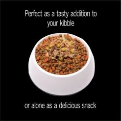 Cesar Simply Crafted Variety Pack Chicken, Carrots & Green Beans & Beef, Chicken, Purple Potatoes, Peas & Carrots Wet Dog Food Topper, 1.3-oz Can, 16 Count -Cozy Paws 367307 PT7. AC SS1800 V1644365529