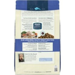 Blue Buffalo Life Protection Formula Large Breed Healthy Weight Adult Chicken & Brown Rice Recipe Dry Dog Food & Blue Buffalo True Solutions Healthy Weight Natural Weight Control Chicken Adult Wet Dog Food -Cozy Paws 367526 PT6. AC SS1800 V1677098057