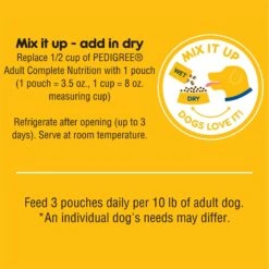 Pedigree Choice Cuts In Gravy Variety Pack Filet Mignon, Grilled Chicken, Chicken Casserole & Beef Noodle Adult Wet Dog Food Pouches & Pedigree Choice Cuts In Gravy Variety Pack Adult Wet Dog Food, 3.5-oz Pouch, Case Of 30 -Cozy Paws 367559 PT8. AC SS1800 V1644447156