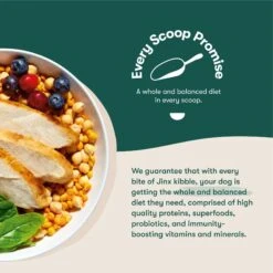 Jinx Chicken, Sweet Potato & Carrot ALS Kibble Dog Dry Food -Cozy Paws 367803 PT5. AC SS1800 V1645493255