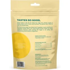 Jinx Freeze-Dried Chicken Dry Dog Food Topper, 3-oz Bag -Cozy Paws 367805 PT1. AC SS1800 V1645475791