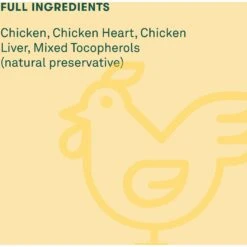 Jinx Freeze-Dried Chicken Dry Dog Food Topper, 3-oz Bag -Cozy Paws 367805 PT3. AC SS1800 V1645492019