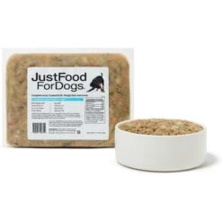 JustFoodForDogs Fish & Sweet Potato Recipe Frozen Human-Grade Fresh Dog Food