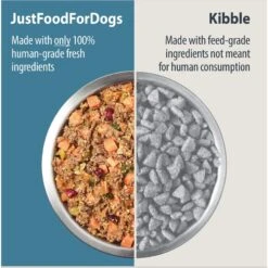 JustFoodForDogs Venison & Squash Recipe Frozen Human-Grade Fresh Dog Food -Cozy Paws 368105 PT2. AC SS1800 V1696968330