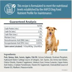 JustFoodForDogs Joint & Skin Support Recipe Frozen Human-Grade Fresh Dog Food -Cozy Paws 368117 PT6. AC SS1800 V1675356896