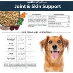 JustFoodForDogs Joint & Skin Support Recipe Frozen Human-Grade Fresh Dog Food -Cozy Paws 368117 PT7. AC SS1800 V1675356891