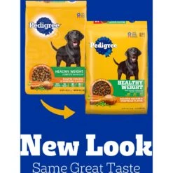 Pedigree Healthy Weight Roasted Chicken & Vegetable Flavor Adult Dry Dog Food -Cozy Paws 368356 PT2. AC SS1800 V1665174140