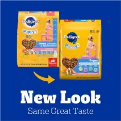 Pedigree Puppy Growth & Protection Chicken & Vegetable Flavor Dry Dog Food -Cozy Paws 368360 PT2. AC SS1800 V1668025755