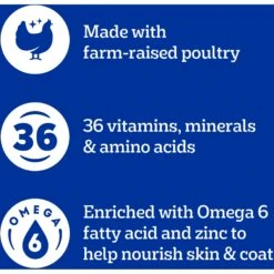 Pedigree High Protein Chicken & Turkey Flavor Adult Dry Dog Food -Cozy Paws 368365 PT7. AC SS1800 V1668025331