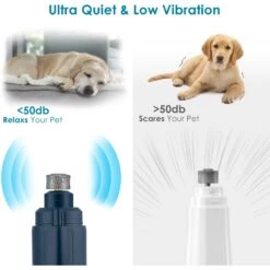 Casfuy LED Light Electric Dog & Cat Nail Grinder -Cozy Paws 369111 PT4. AC SS1800 V1657657430