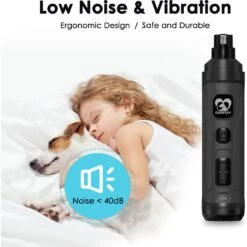 Casfuy 2 LED Light Grooming Dog & Cat Paw Nail Grinder -Cozy Paws 369114 PT3. AC SS1800 V1657657431