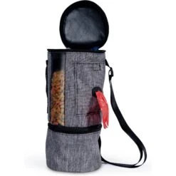 Pet Parade Pooch Pal Dog Feeder, Gray -Cozy Paws 369419 PT2. AC SS1800 V1648500737