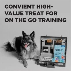 BIXBI Liberty Freeze Chicken & Salmon Recipe Dried Topper & Dog Treat, 4.5-oz Bag -Cozy Paws 370317 PT5. AC SS1800 V1698949051