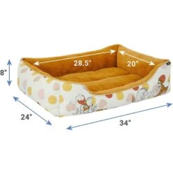 Disney Winnie The Pooh Pet Bed & Disney Winnie The Pooh Honey Pot Covered Cat & Dog Bed -Cozy Paws 370384 PT2. AC SS1800 V1645807887