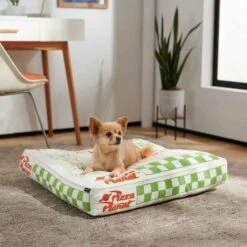 Pixar Toy Story's Pizza Planet Pillow Dog & Cat Bed & Pixar The Claw Covered Dog & Cat Bed -Cozy Paws 370386 PT4. AC SS1800 V1645808488