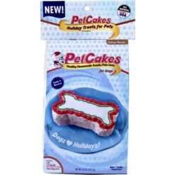 PetCakes Holiday Turkey Flavored Cake Kit Dog Treats, 5-oz Bag