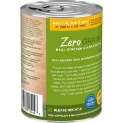 Rachael Ray Nutrish Zero Grain Real Chicken & Apple Recipe Wet Dog Food, 13-oz Can, Case Of 12 -Cozy Paws 373437 PT1. AC SS1800 V1674150039