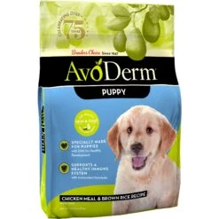 AvoDerm Natural Puppy Chicken Meal & Brown Rice Dry Dog Food