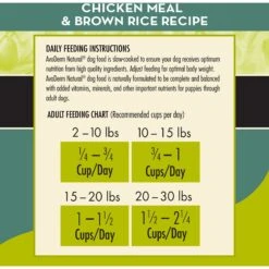 AvoDerm Chicken Meal & Brown Rice Recipe Small Breed Adult Dry Dog Food -Cozy Paws 46724 PT6. AC SS1800 V1589994730