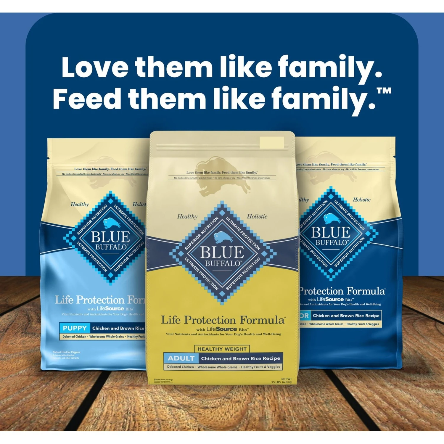 Blue Buffalo Life Protection Formula Healthy Weight Adult Chicken & Brown Rice Recipe Dry Dog Food 11 Blue Buffalo Life Protection Formula Healthy Weight Adult Chicken & Brown Rice Recipe Dry Dog Food - Image 9