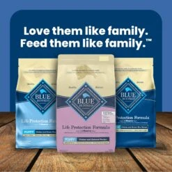 Blue Buffalo Life Protection Formula Small Breed Puppy Chicken & Oatmeal Recipe Dry Dog Food -Cozy Paws 46906 PT8. AC SS1800 V1636147319