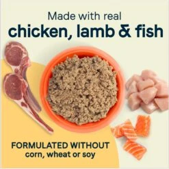 CANIDAE All Life Stages Less Active Chicken, Lamb & Fish Formula Canned Dog Food -Cozy Paws 47021 PT4. AC SS1800 V1673463944