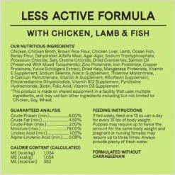 CANIDAE All Life Stages Less Active Chicken, Lamb & Fish Formula Canned Dog Food -Cozy Paws 47021 PT6. AC SS1800 V1673463412