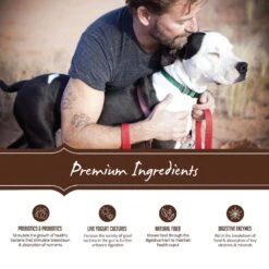 Holistic Select Adult Health Chicken Meal & Brown Rice Recipe Dry Dog Food -Cozy Paws 47645 PT1. AC SS1800 V1510679574