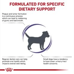 Royal Canin Veterinary Diet Adult Dental Small Breed Dry Dog Food -Cozy Paws 48815 PT2. AC SS1800 V1694464645