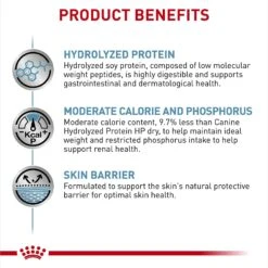 Royal Canin Veterinary Diet Adult Hydrolyzed Protein Moderate Calorie Dry Dog Food -Cozy Paws 48838 PT3. AC SS1800 V1694618383