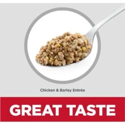 Hill's Science Diet Adult 7+ Small & Mini Chicken & Barley Entree Canned Dog Food -Cozy Paws 48955 PT3. AC SS1800 V1692734198