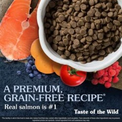 Taste Of The Wild Pacific Stream Smoke-Flavored Salmon Grain-Free Dry Dog Food -Cozy Paws 49067 PT3. AC SS1800 V1641261130