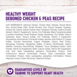 Wellness Complete Health Healthy Weight Deboned Chicken & Peas Recipe Dry Dog Food -Cozy Paws 49149 PT5. AC SS1800 V1594851068