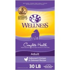 Wellness Complete Health Adult Deboned Chicken & Oatmeal Recipe Dry Dog Food