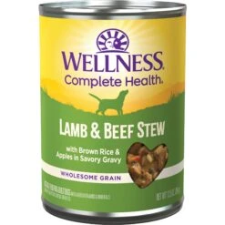 Wellness Lamb & Beef Stew With Brown Rice & Apples Canned Dog Food -Cozy Paws 49212 PT1. AC SS1800 V1657657681