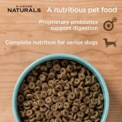 Diamond Naturals Senior Formula Dry Dog Food -Cozy Paws 49741 PT2. AC SS1800 V1635736043