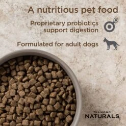 Diamond Naturals Lamb Meal & Rice Formula Adult Dry Dog Food -Cozy Paws 49774 PT2. AC SS1800 V1635737798