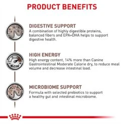 Royal Canin Veterinary Diet Adult Gastrointestinal Dry Dog Food -Cozy Paws 50192 PT3. AC SS1800 V1691702115