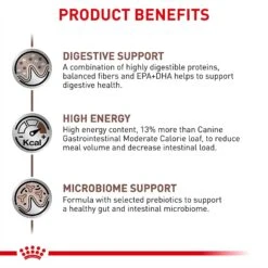 Royal Canin Veterinary Diet Adult Gastrointestinal Loaf Canned Dog Food -Cozy Paws 50194 PT2. AC SS1800 V1692048534