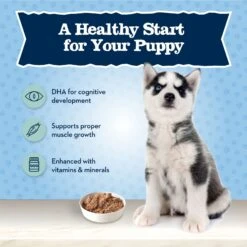 Blue Buffalo Baby Blue Healthy Growth Formula Grain-Free High Protein Turkey & Potato Recipe Puppy Wet Food, 12.5-oz Cans, Case Of 12 -Cozy Paws 502158 PT3. AC SS1800 V1647639115