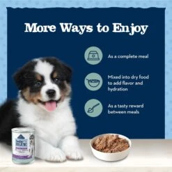 Blue Buffalo Baby Blue Healthy Growth Formula Grain-Free High Protein Turkey & Potato Recipe Puppy Wet Food, 12.5-oz Cans, Case Of 12 -Cozy Paws 502158 PT6. AC SS1800 V1647639755